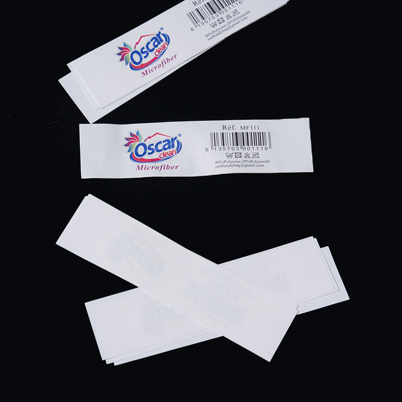 服饰服装水洗唛定 制彩色商标吊牌水洗标家纺高档水洗唛详情3