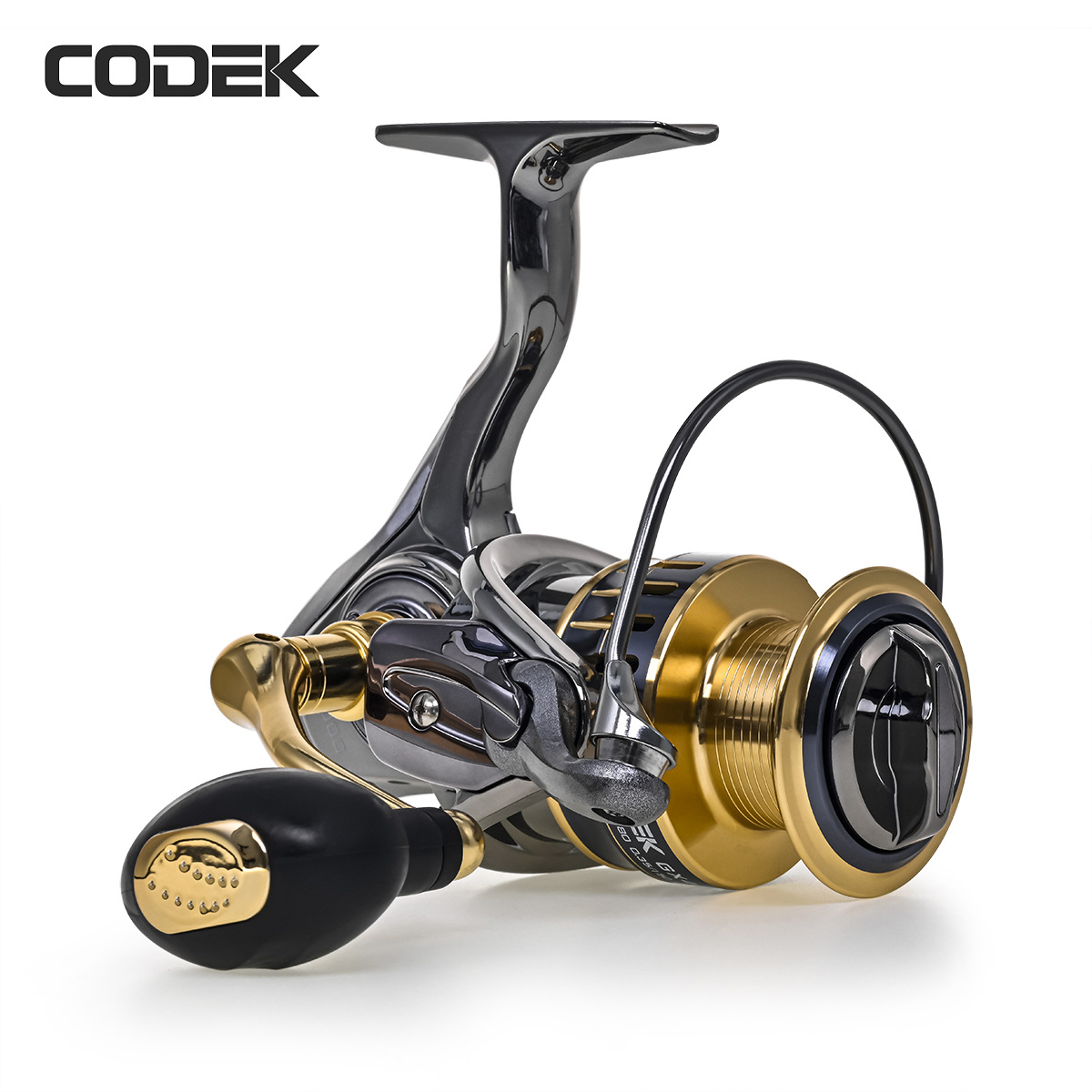 28150 CODEK [GX Sea Fishing Spinning Wheel] Metal Swing arm Line Cup Lure Fishing Reel Fishing Gear 1 pic 9