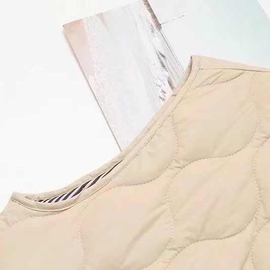 女士马甲2024新秋冬季新款加绒加厚保暖坎肩背心高档贴身面料详情11