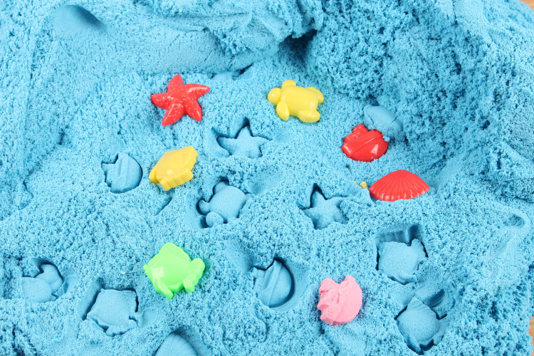 玩具棉花拉力沙瓶装送模具益智科童玩具沙 环保彩沙拉送模具1详情11