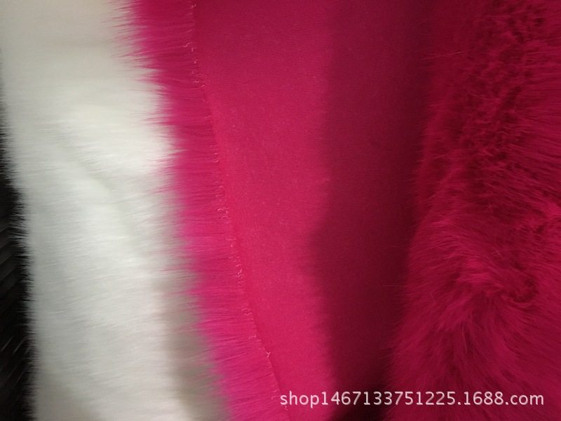 Fox fur artificial fur clothing, fashion fur, fur collar, pom-pom fabric toys, headwear, hair accessories, fox fur fabric pic 11