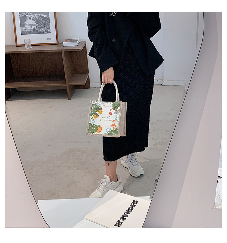 国潮少女帆布包女ins风单肩包风2020新款潮民族风复古麻布手提袋详情27