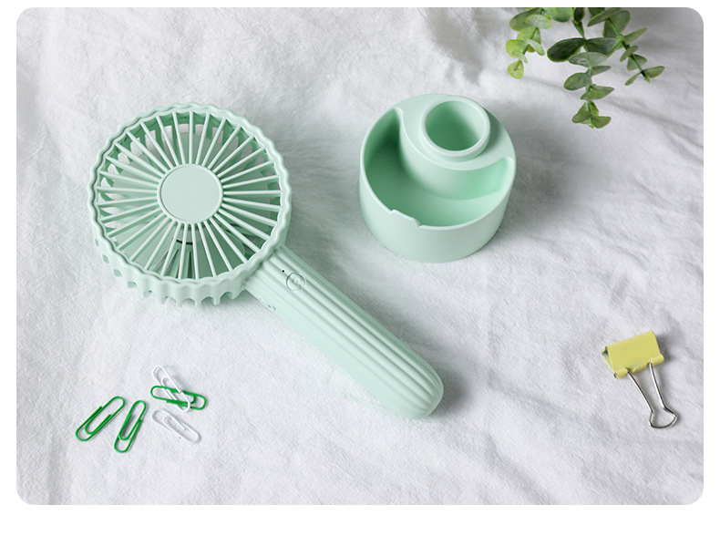 Creative Cactus fan, portable Macaron desktop USB charging fan, multi-functional summer cooling fan pic 20