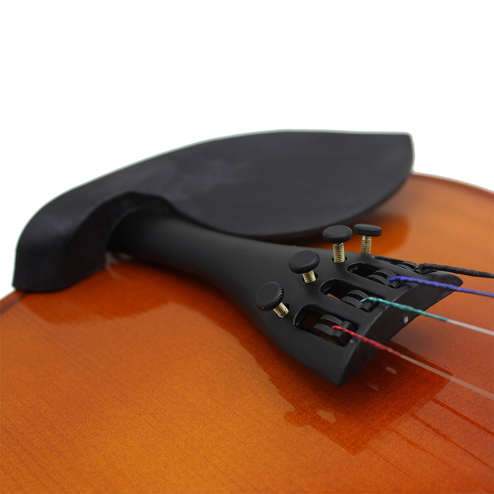 Aston Villa AV-03 Bright Natural color violin with Maple back and tiger grain solid wood Violin pic 25