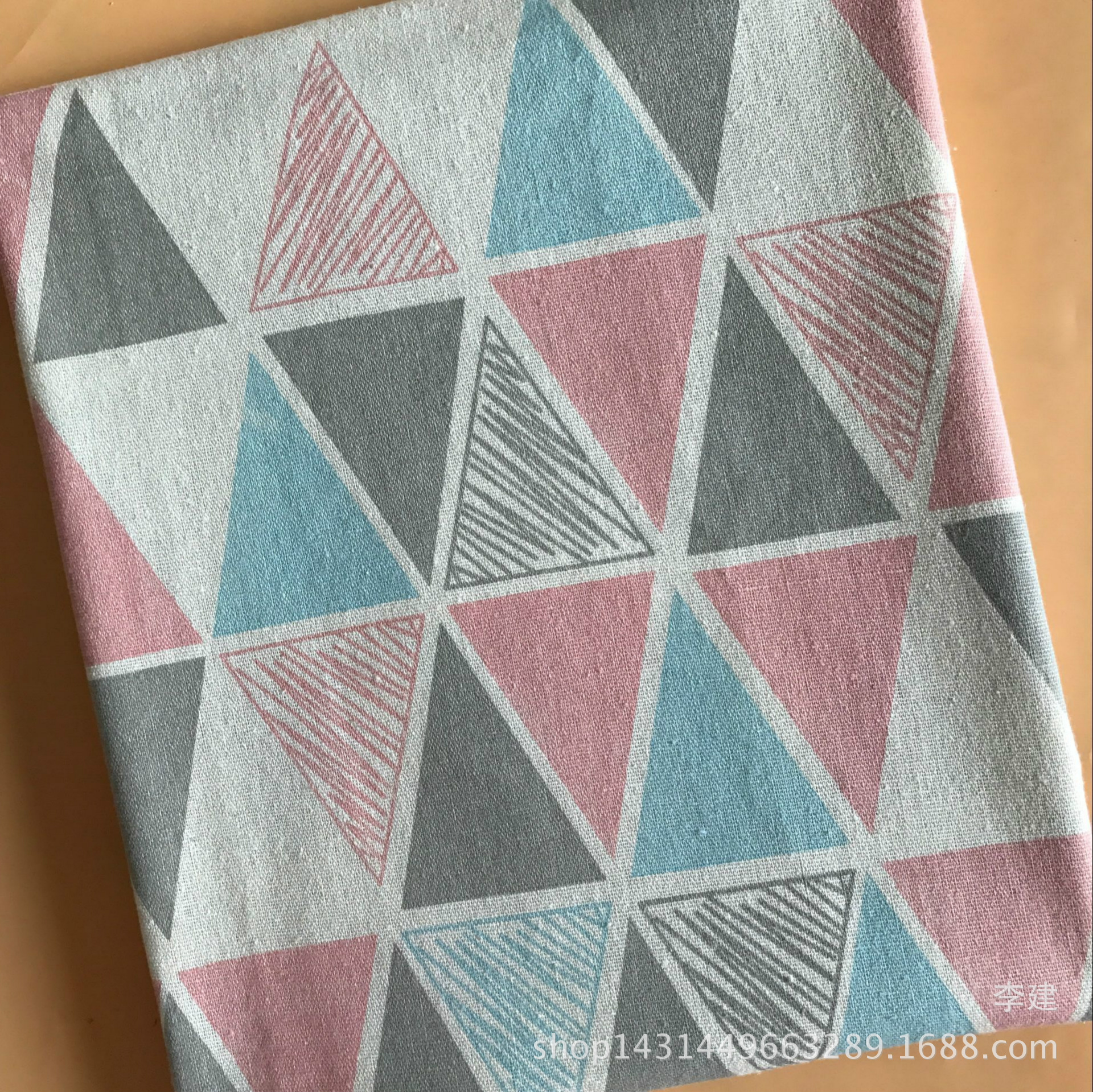 Jianxiang Textile Factory supplies linen printed Nordic-style tablecloths, cushions, aprons and storage bags, which can be made into PE film pic 17