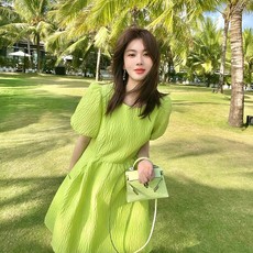 复古改良白色旗袍女装夏季2022新款法式连衣裙短袖气质高级感裙子详情2