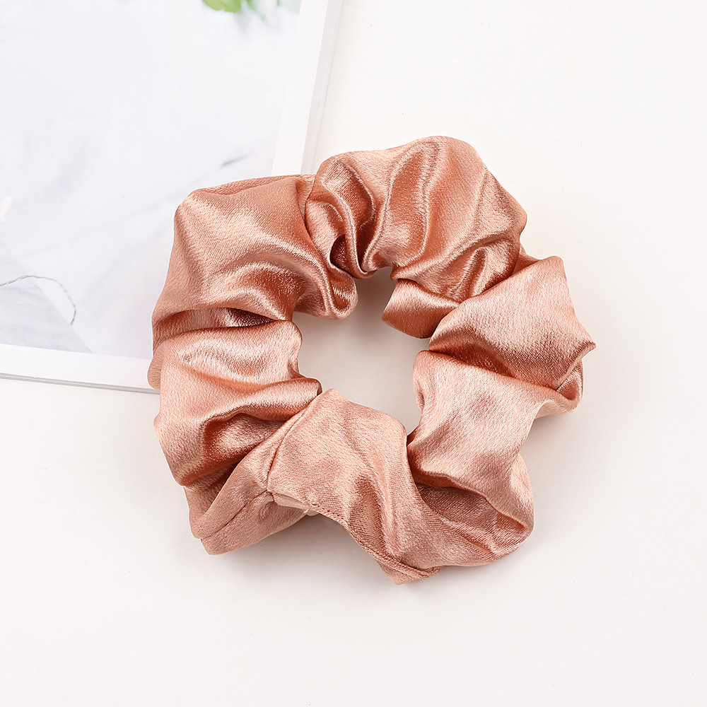 Qiyue Simple Large Intestine Hair Tie ins High-end Style Hair Tie Tie Ponytail Large Intestine Hair Tie Wholesale pic 39