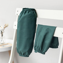 Customized thickened denim canvas aprons for foreign trade, waterproof household kitchen work, hairdressing aprons, and logo printing pic 13