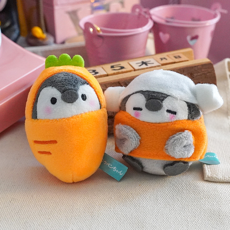Japanese-style positive energy koi and penguin plush dolls, small pendants, bags, pendants, dolls, keychains, toy dolls pic 45