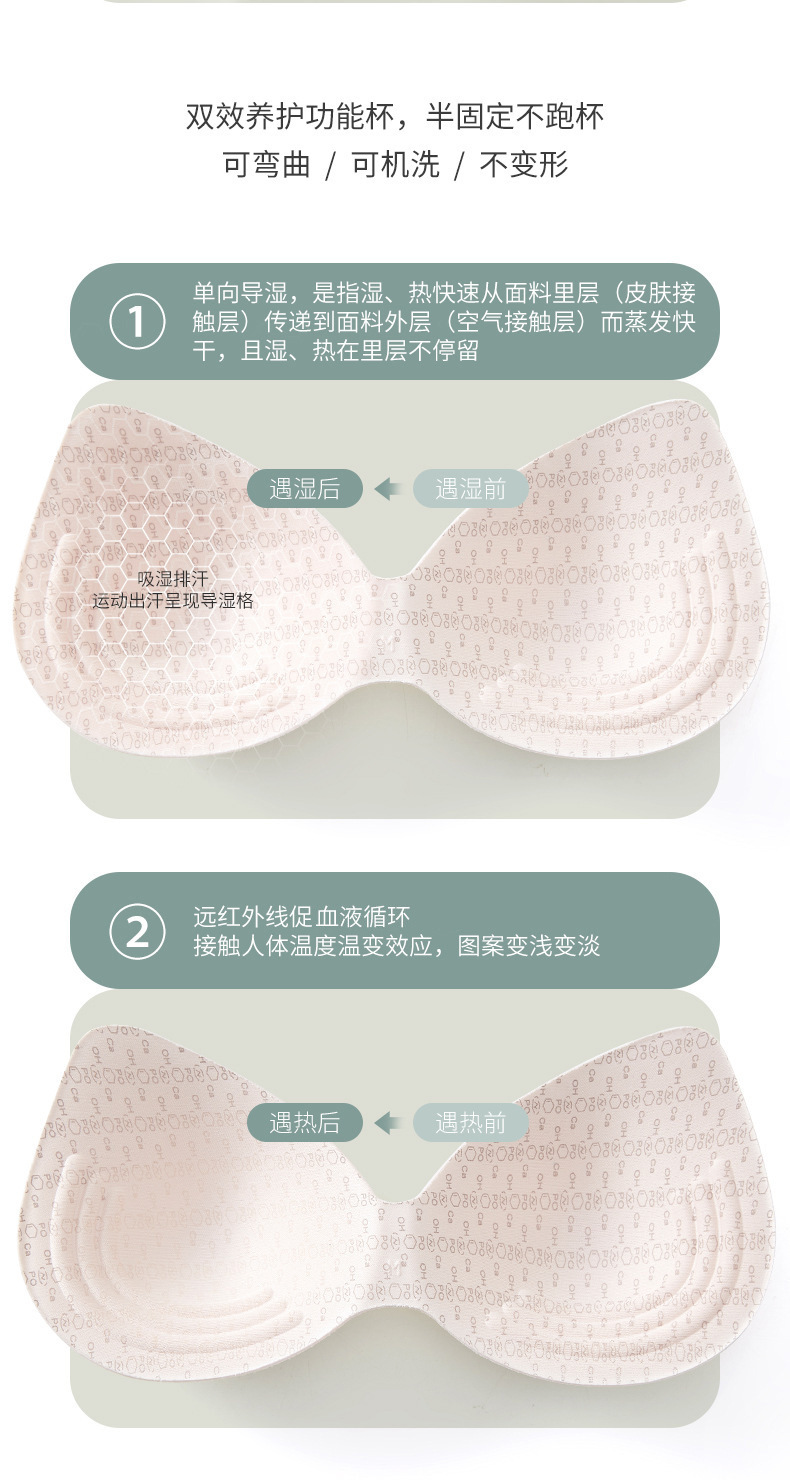 大U型露背 美背内衣女无痕小胸专用聚拢文胸内搭可外穿背心式胸罩详情21