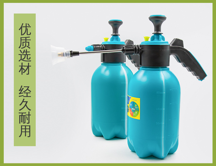 喷水壶加厚塑料气压式压力喷雾器洒水壶浇花洗车贴膜用详情17