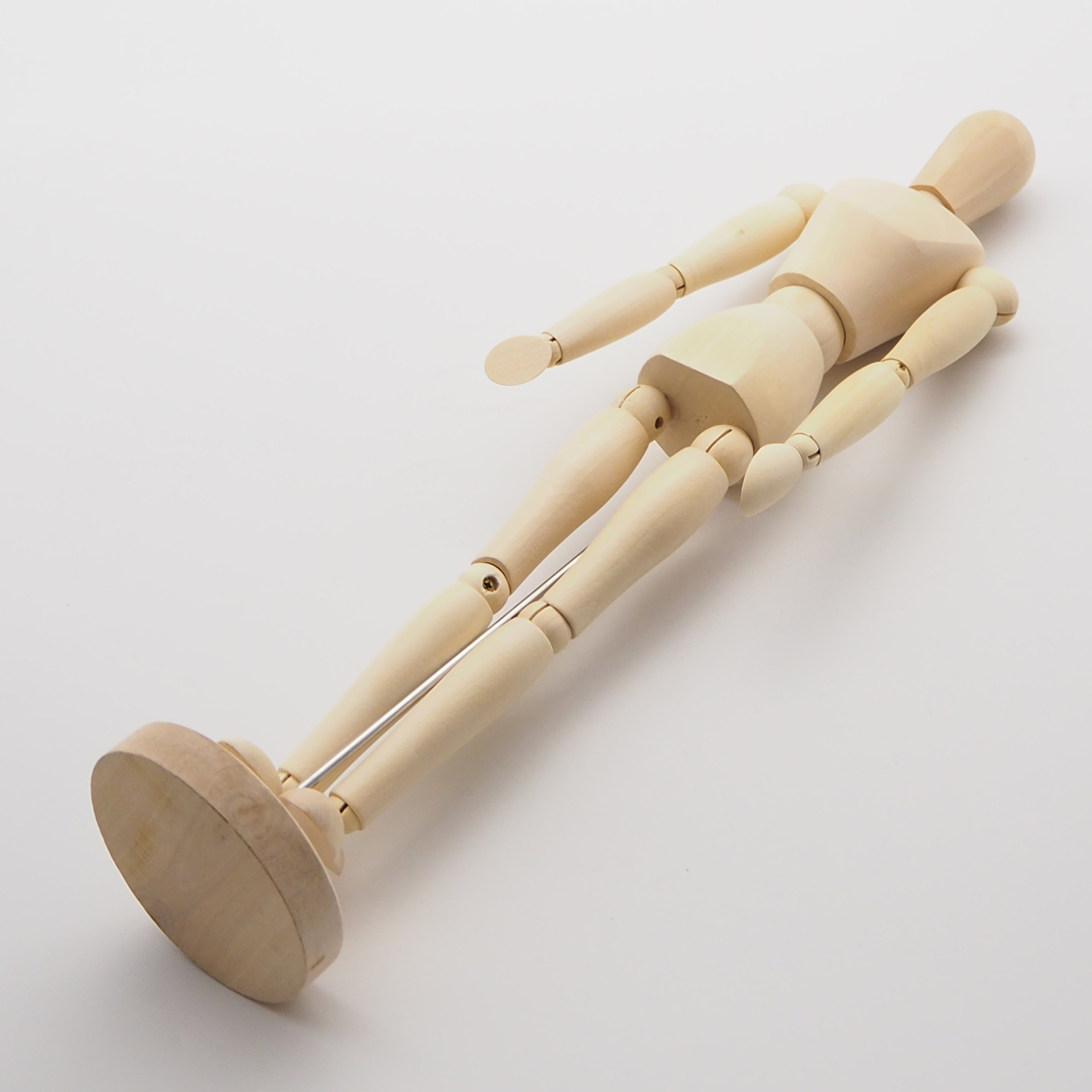 Wholesale of 12-inch wooden puppet sketch art models with wooden joints, wooden figures, and wooden hands pic 6