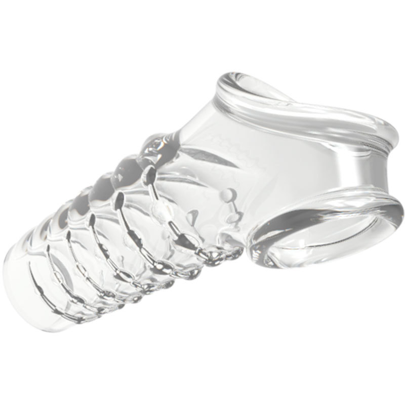 二代狼牙套男用套成人锁精环加长套 水晶套 成人情趣用品详情12