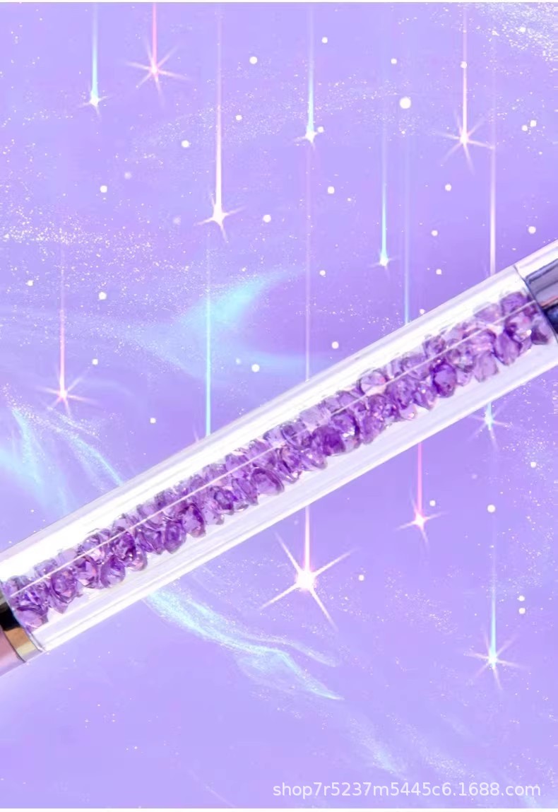 New cartoon Amigi crystal gel pen, Kuromi Creative shiny water diamond high appearance level signature pen pic 2