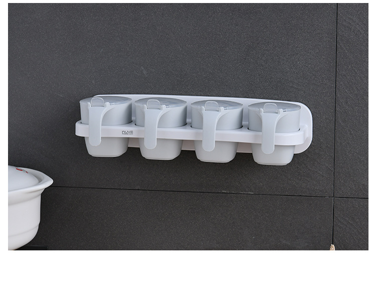 The S28-5876 is designed with detachable compartments. It is available in three or four compartments for home kitchens and comes in a four-color wall-mounted seasoning box pic 18
