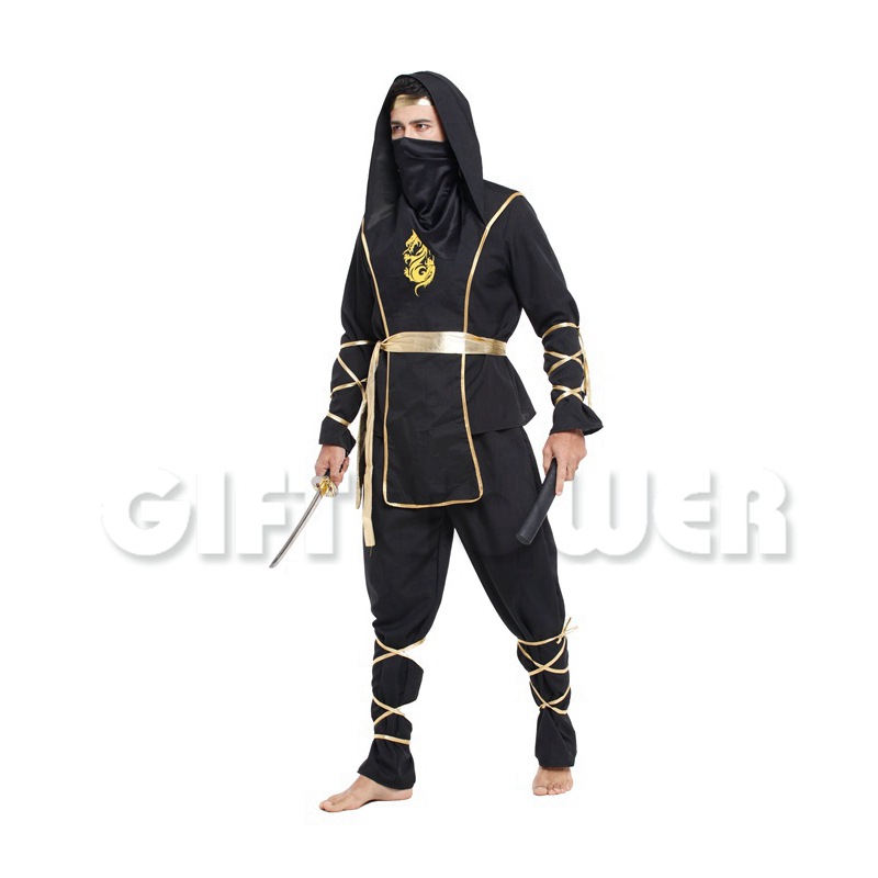 ملابس النينجا للعروض المسرحية، ملابس النينجا لحانة الراشدين M-0096. pic 2