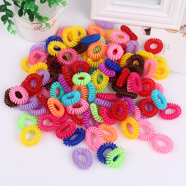 Pure black gun, black small and large thickened wristband, telephone line hair band, hair rope, plastic spring band, hair rope, street stall pic 17