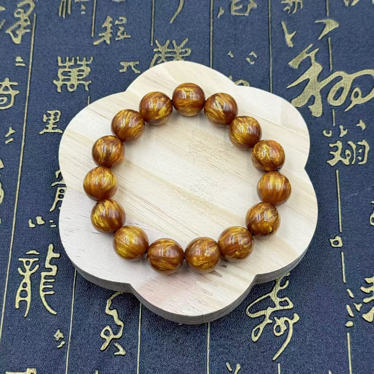 厂家批发金丝海柳手串天然佛珠文玩旅游景点热卖男女同款手串货源详情5