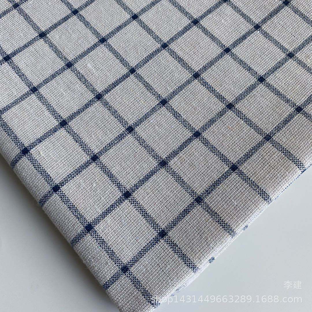 Jianxiang Textile Factory supplies linen printed Nordic-style tablecloths, cushions, aprons and storage bags, which can be made into PE film pic 58