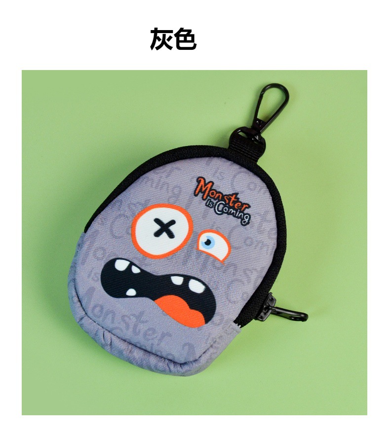 跨境新款万圣节礼物恶搞迷你怪兽款宠物垃圾袋分配器拾便袋收纳包详情14