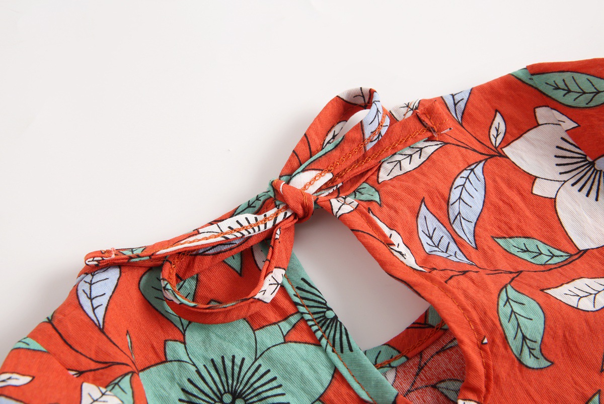 Otoño invierno falda de bebé floral manga larga europa y américa falda infantil ins tesoro de las mujeres ropa infantil ropa infantil primavera vestido de niña pic 11