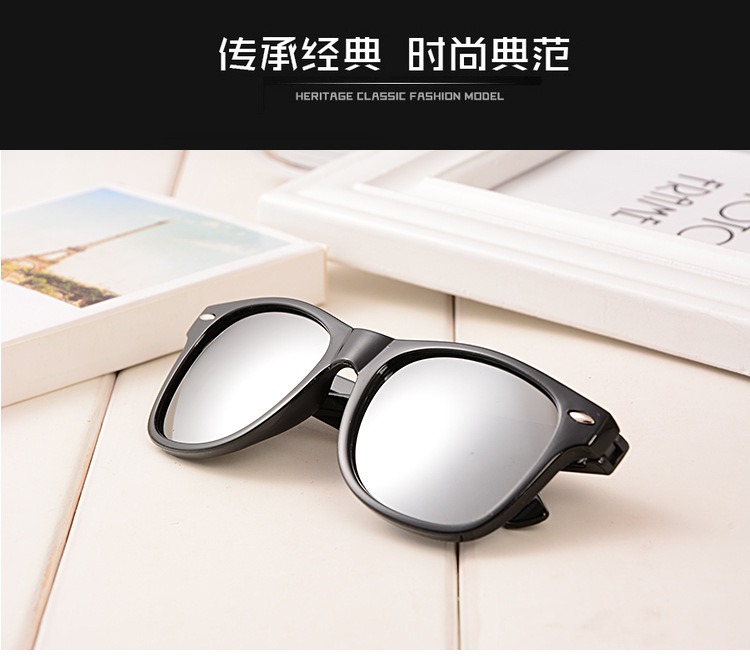 European and American wholesale cross-border Mi Ding colored sunglasses 2140 retro star style candy-colored sunglasses custom logo pic 38