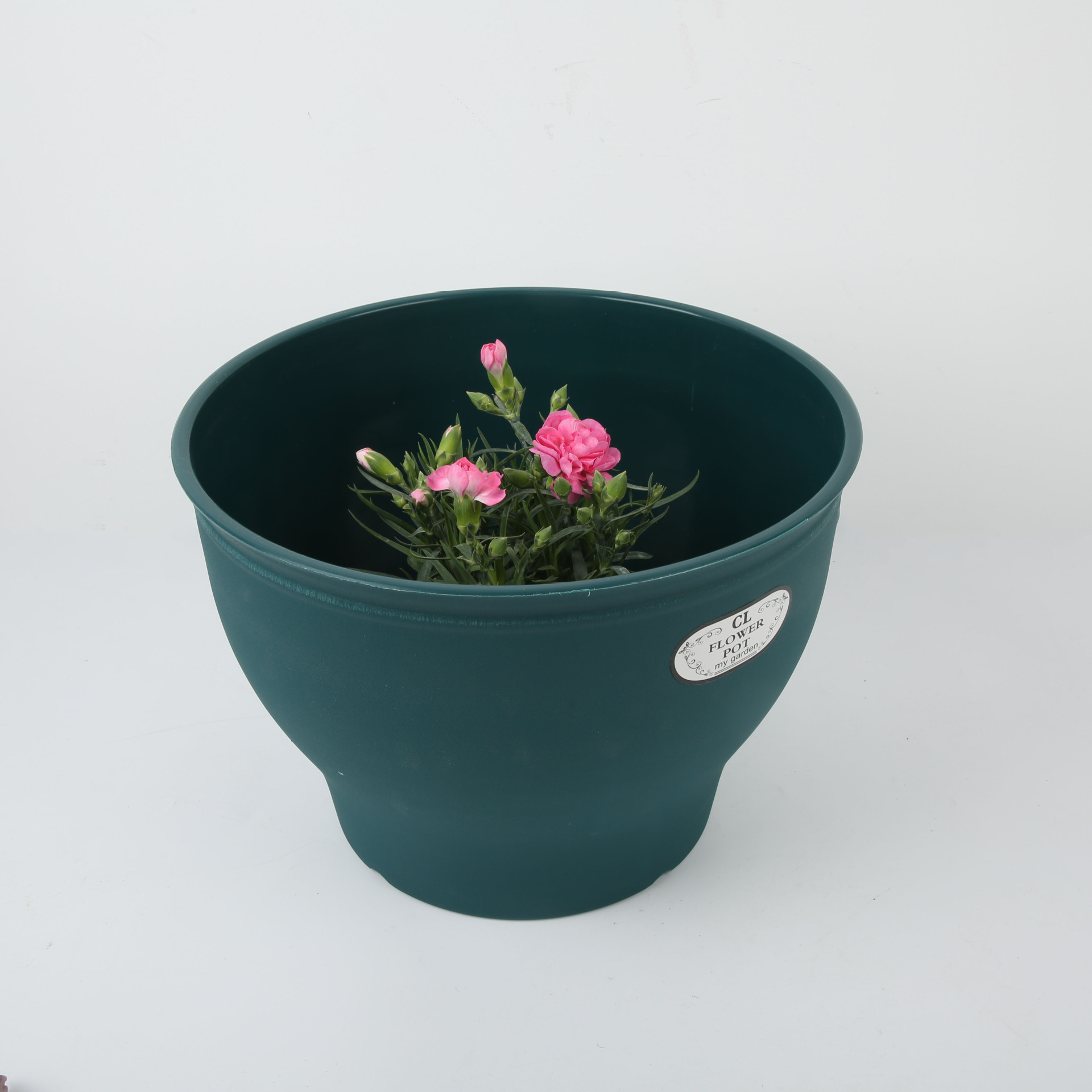 蝴蝶兰花盆欧式简约创意个性阳台绿萝塑料花盆盆栽种植花盆出口内销外贸兰花烤漆刷漆仿瓷仿古详情16