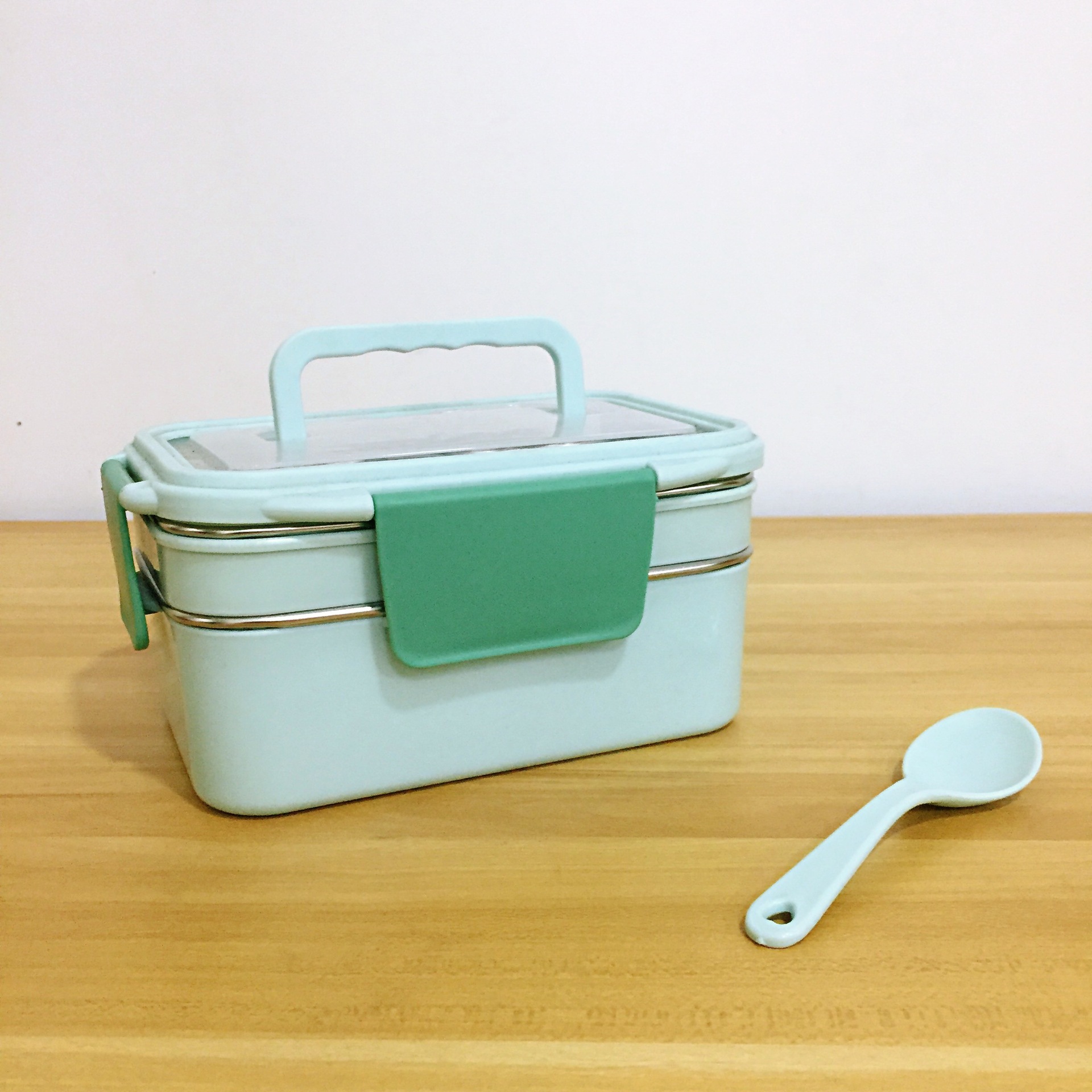 304 stainless steel lunch box, compartmentalized and sealed student lunch box pic 4