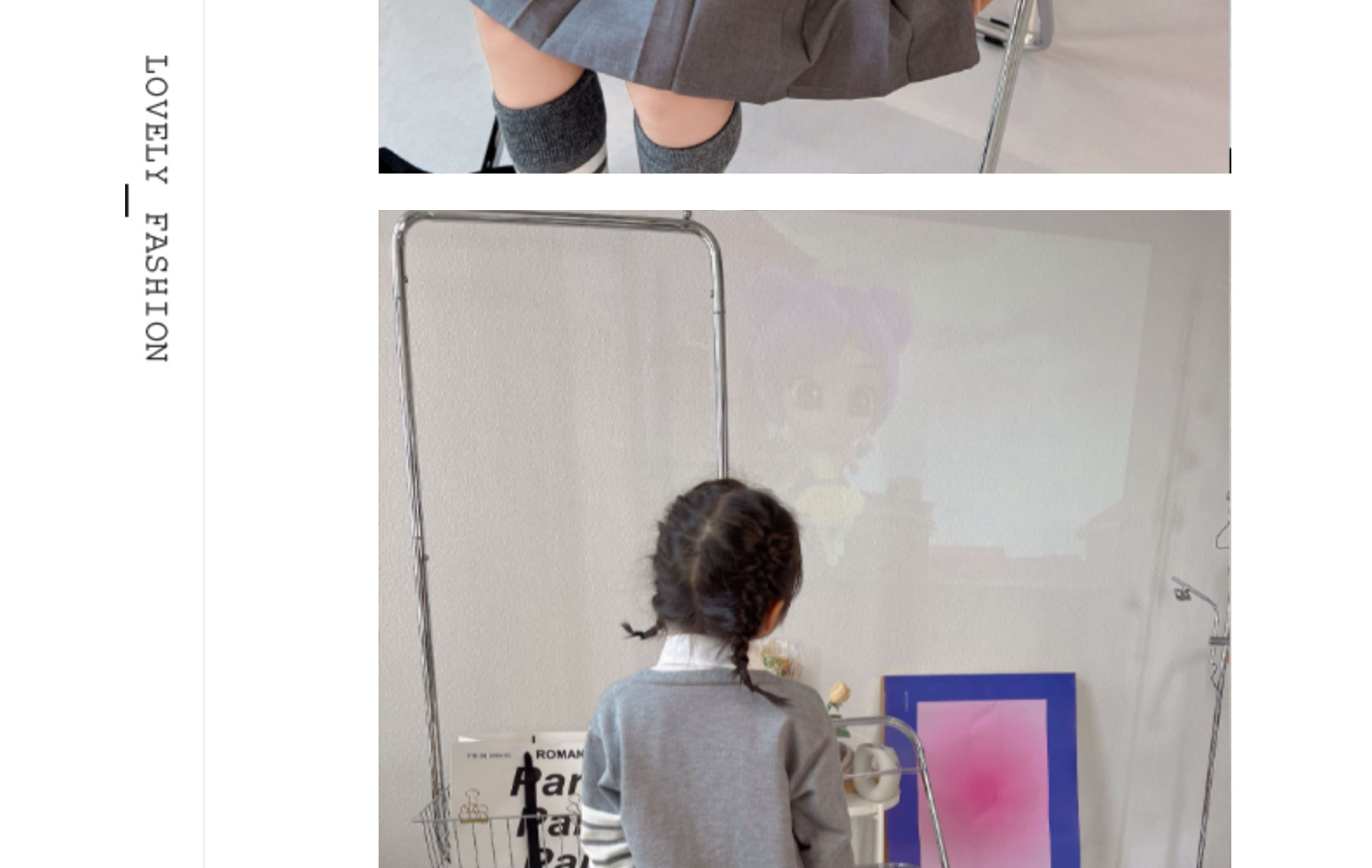 2022秋季新款女童4件套jk制服中大童学院风开衫衬衫百褶裙套装详情15