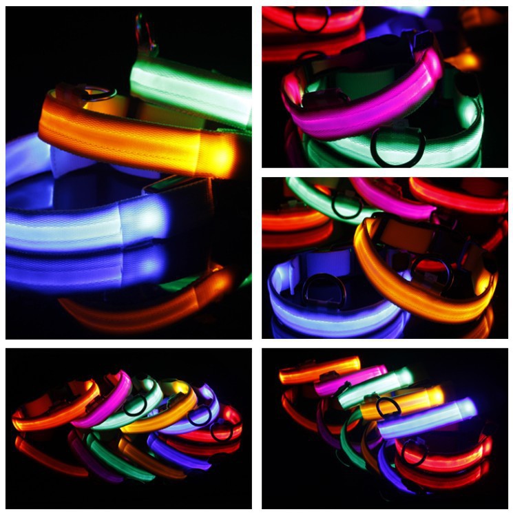 طوق أليف أليف (LED) كلب أليف متوهج (LLD) لديه طوق للكلاب المتوهجة (LLD pic 55
