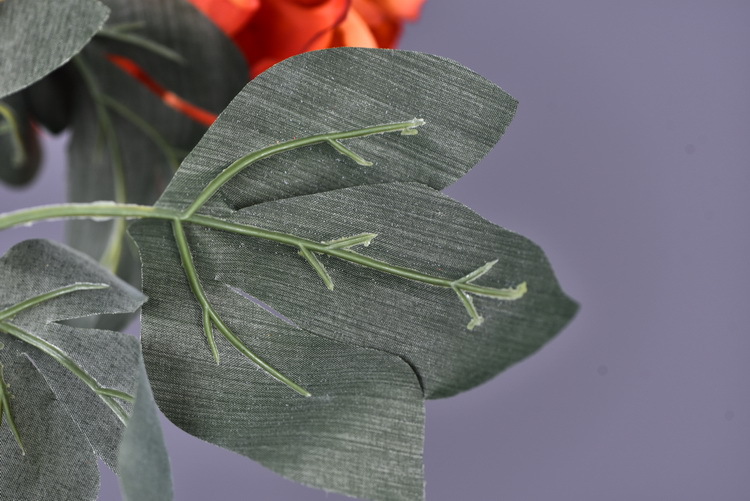 Factory direct sales of 2 simulated peonies, retro charred edge simulated peonies, soft decoration floral art for living rooms, lobbies and homestays pic 13