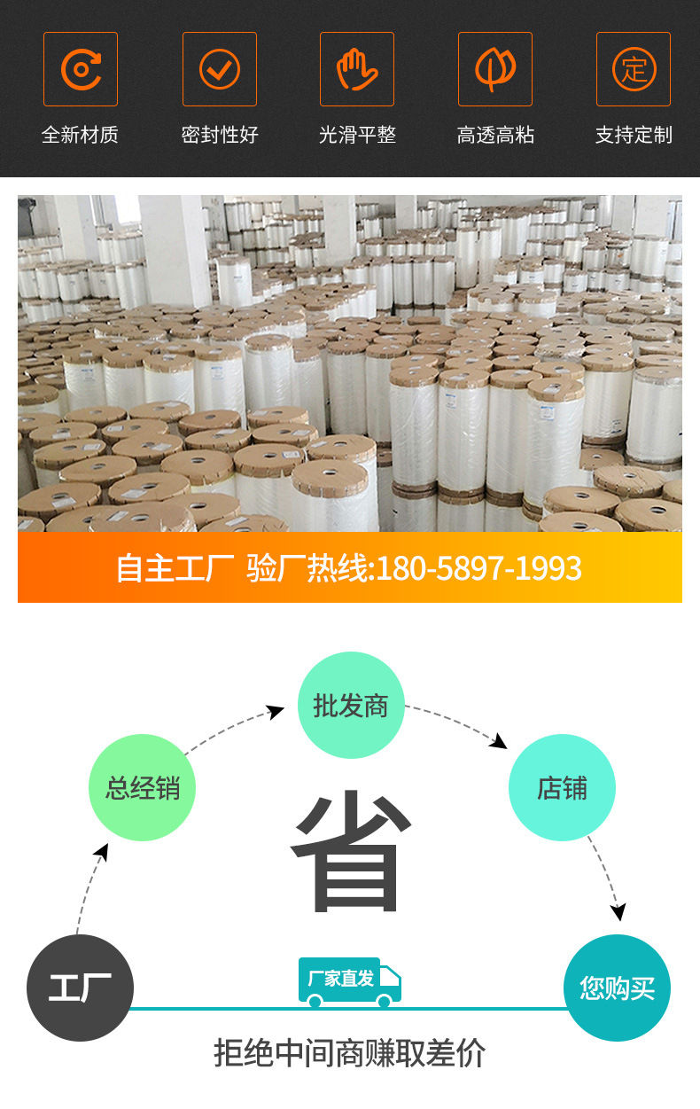 宽度19cm透明opp袋/塑料自粘袋/发箍包装袋 加厚19*28不干胶粘口详情41