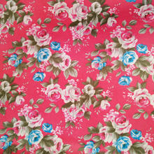 色丁印花彩色格子布印花发泡印花面料发泡pvc涂层详情14