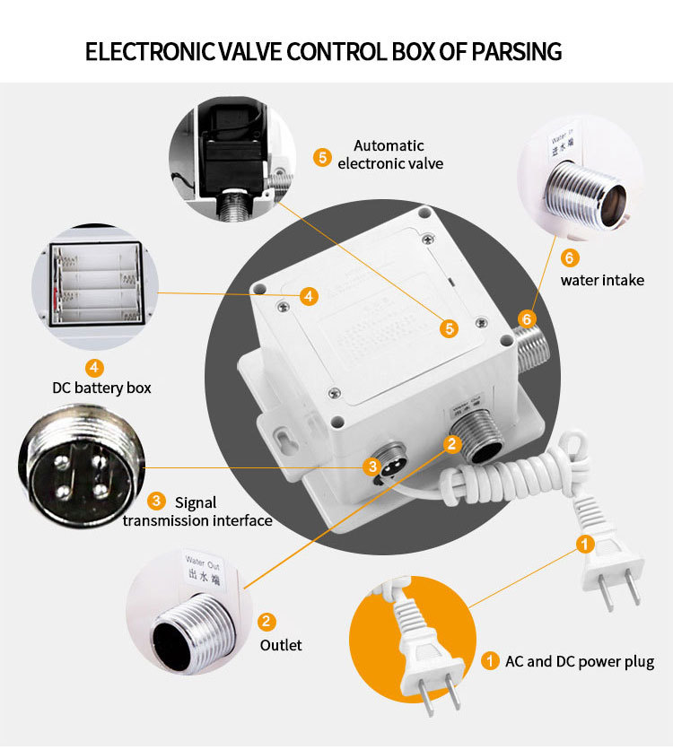 All-copper sensor faucet, single cold and hot, household fully automatic intelligent washbasin, sensor faucet, hand washing device pic 34