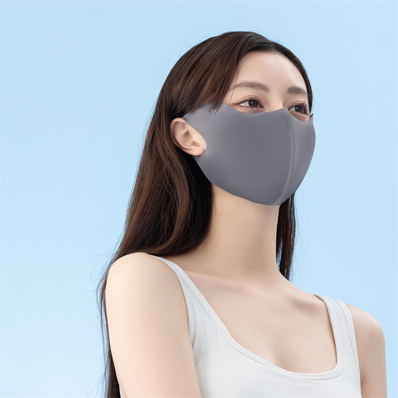 无痕一体防晒口罩防紫外线夏季冰感面罩薄款遮阳护眼口罩批发详情18