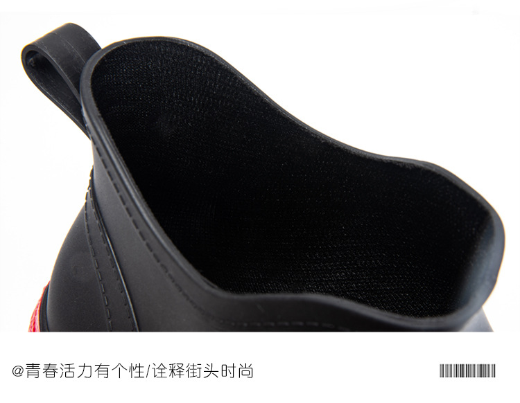 雨鞋短筒男款防滑耐磨赶海钓鱼水鞋2024新款男士加绒胶鞋防水雨靴详情16