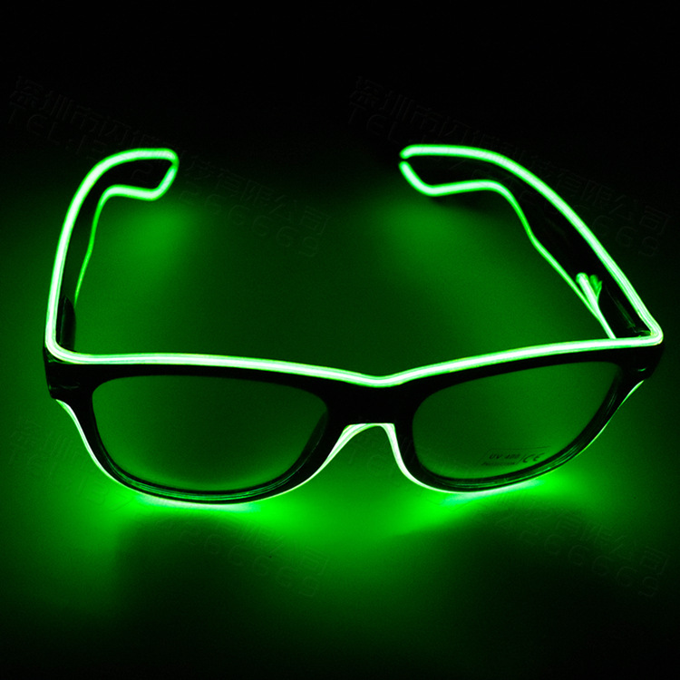Illuminated Glasses, LED rice nails, voice-controlled bar party gifts, music night club atmosphere supplies, Neon Glasses pic 79