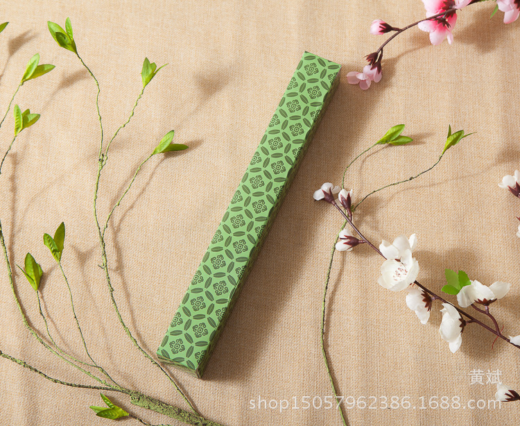 兰亭序版纸质扇盒子 10寸绢扇男扇扇盒 可折叠 网店供应 批发详情4