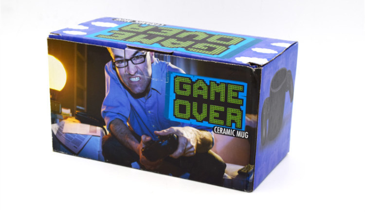 Cross-border creative game console shaped cups, black game controller cups, irregular-shaped coffee ceramic cups, one-piece consignment pic 5