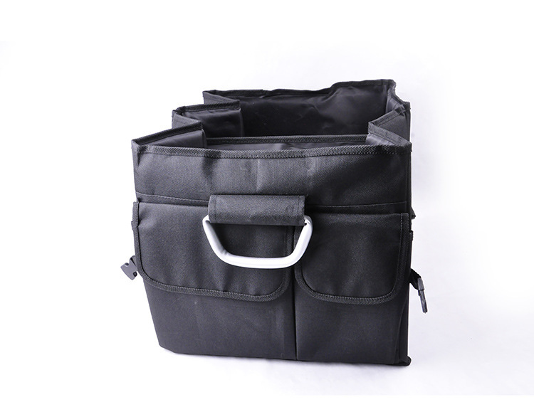 厂家直销汽车收纳箱黑色牛津布储物箱车用后备箱收纳包可定制logo详情23