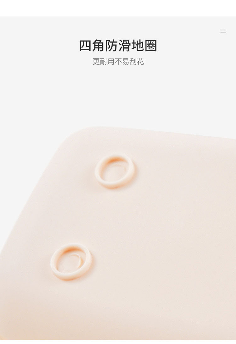 Wholesale of water-draining hanging storage baskets, bathroom storage baskets with hooks, small baskets, sundries storage baskets, and plastic baskets pic 12