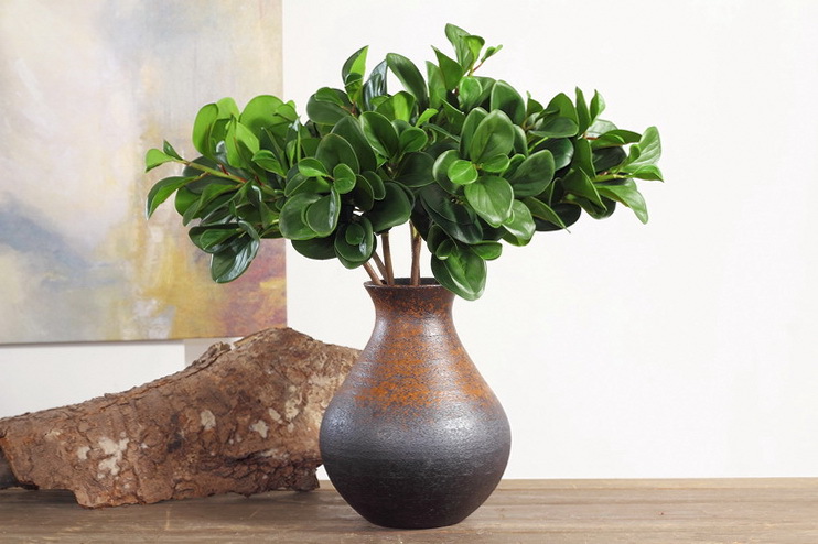Dongli Flower Industry Factory offers wholesale of high-end artificial green plants with a touch, including green leaf jade and peperomia, as well as bouquets, desktop potted plants, and decorative flower arrangements pic 6