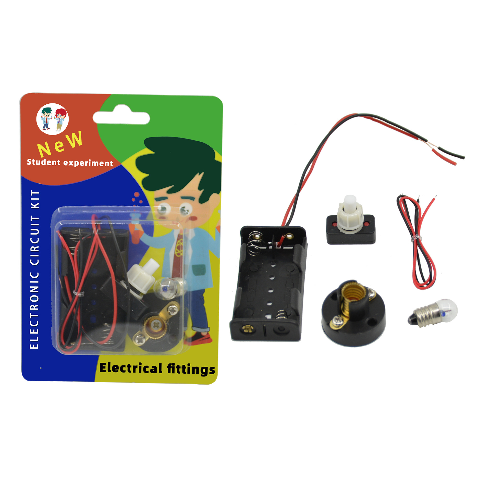 中小学生科学创客实验 木制手摇发电机STEM物理创意作品 科教电学详情5