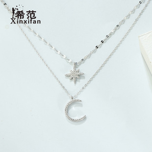 925纯银单珍珠碎银子手链项链女不规则方块手串复古法式超闪INS风详情11