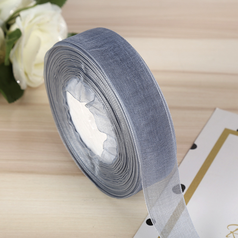 2.5cm ribbon DIY gift packaging tape, edge tape, red ribbon, silk ribbon, satin ribbon, wedding colorful ribbon pic 14