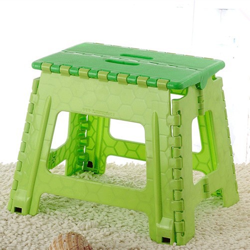 Portable small chair, portable plastic folding stool, adult household mini low stool, outdoor fishing small stool, children pic 2