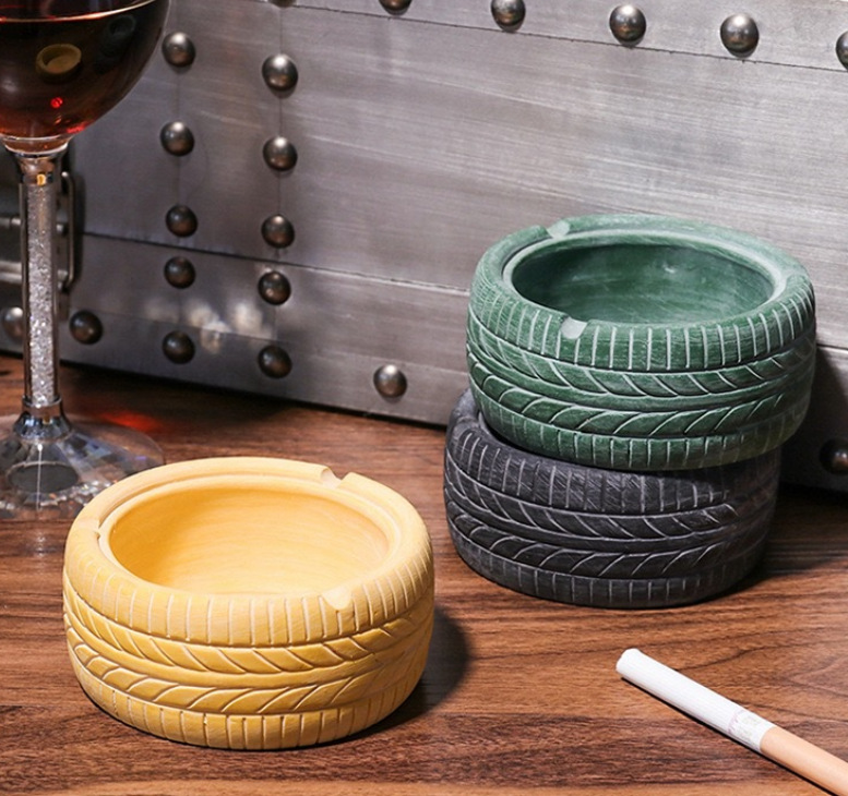 个性潮流轮胎烟灰缸详情2