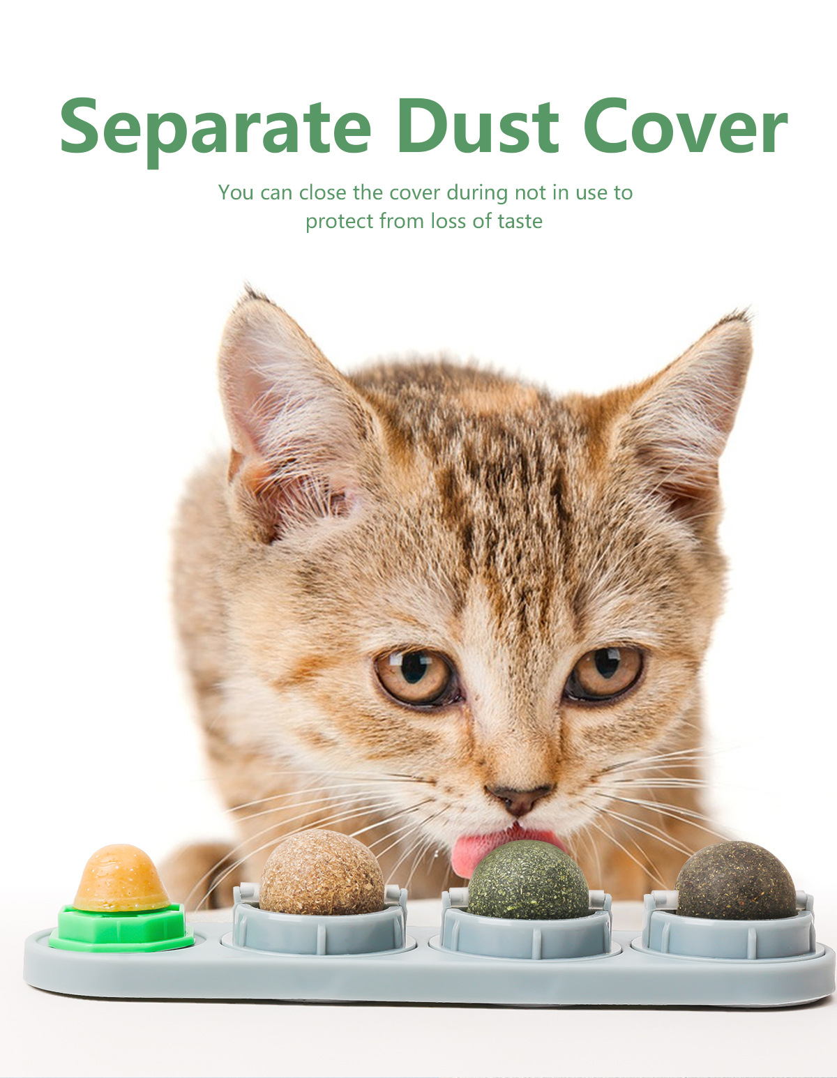 亚马逊爆款猫咪薄荷球玩具旋转猫薄荷猫零食棒棒糖自嗨猫玩具详情3