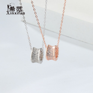 925纯银单珍珠碎银子手链项链女不规则方块手串复古法式超闪INS风详情13