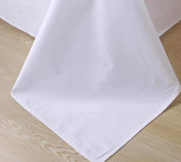 Shefan Hotel Supplies Pure white all-cotton brocade hotel bedding factory direct sales pic 8